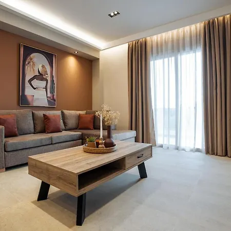 Phos, Light Modern Living Apartment Gaitani