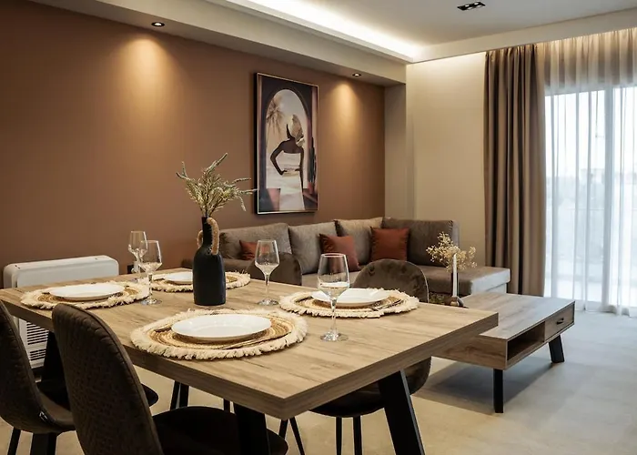 Phos, Light Modern Living Apartament Gaitani